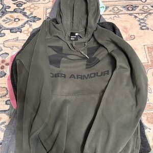 Under Armour Men's Olive Hoodie